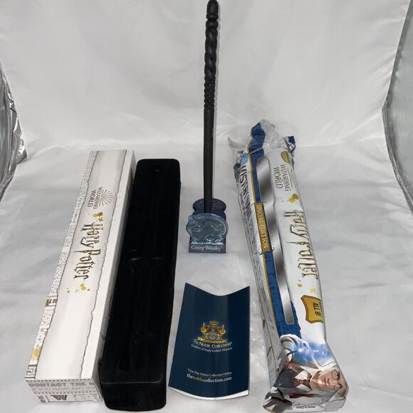 NEW HARRY POTTER WIZARDING WORLD PATRONUS MYSTERY WAND SERIES GINNY WEASLEY - Picture 1 of 3